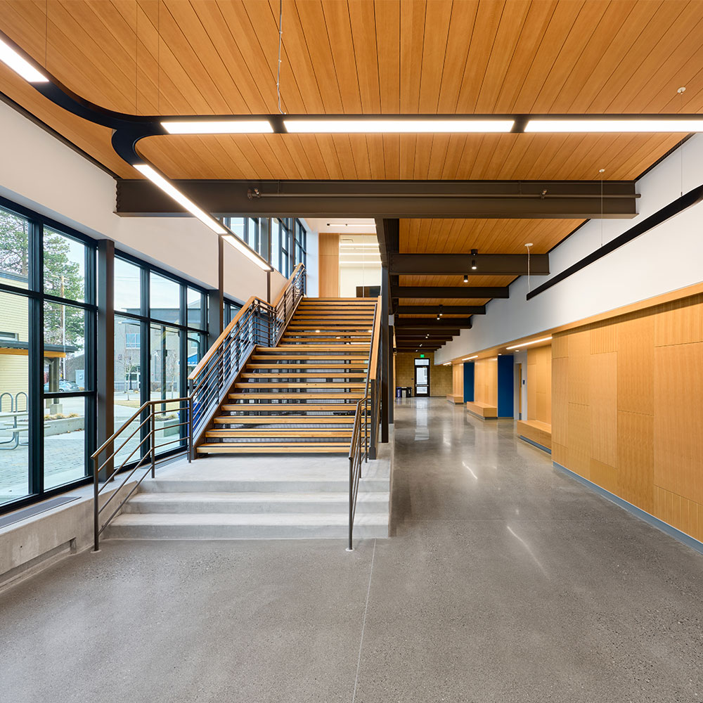 construction services, commercial project interior 